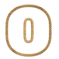 0 wooden font letter