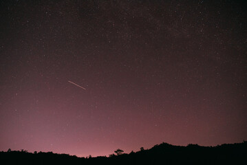  Milky Way with star night galaxy Background Thailand