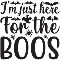 I'm just here for the boos