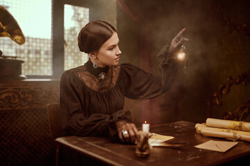 woman with magic watch