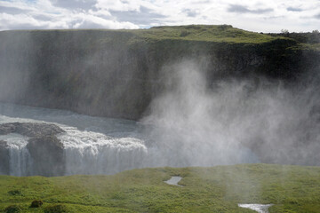 Gullfoss waterfall in Iceland