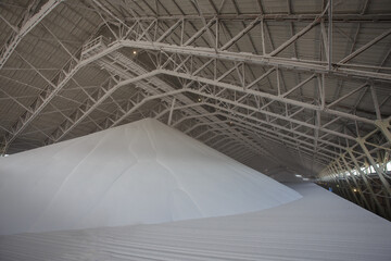 Big storehouse in chemical plant.