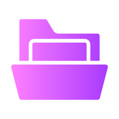 document gradient icon