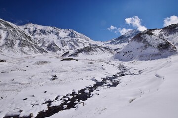 Obraz premium 北アルプス・立山連峰 雪景色