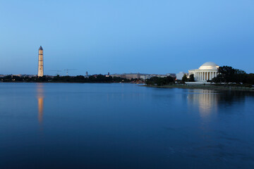 Obraz premium Thomas Jefferson Memorial in Washington D.C., USA
