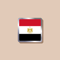 Illustration of Egypt flag Template