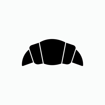 Croissants Icon. Pastry Symbol - Vector.