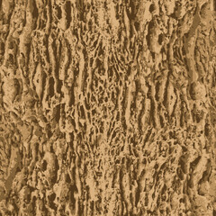 Seamless pattern of wood bark or stone. Repeating stone texture. Realistic vector background. Suitable for wallpaper, wrapping paper, fabric, flooring, ceramic tile