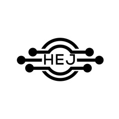 HEJ letter logo. HEJ best white background vector image. HEJ Monogram logo design for entrepreneur and business.	
 - obrazy, fototapety, plakaty