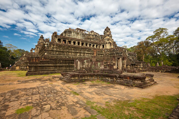 Fototapeta na wymiar Baphuon temple in Angkor Thom, Siem Reap, Cambodia
