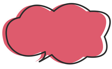 message box speech bubbles. Blank empty vector speech bubbles. Cartoon balloon word design  image file png.
