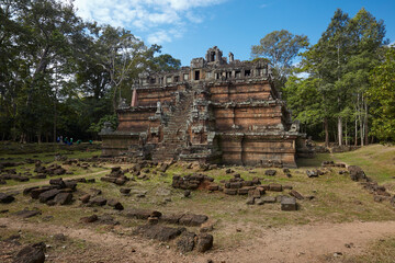 Phimeanakas temple in Angkor, Siem Reap, Cambodia