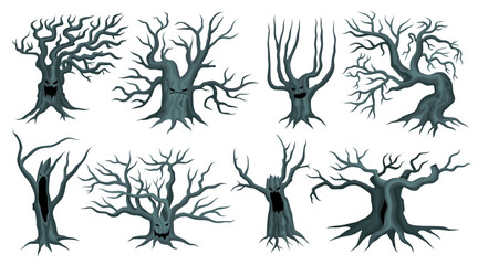 Spooky Trees Set