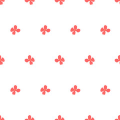 Fashion trendy pattern with hand-drawn flowers. Doodle flowers on a pattern for fabric, textile, wallpaper, packaging, wrapping paper, postcards, backgrounds.