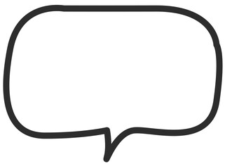 age box speech bubbles. Blank empty vector speech bubbles. Cartoon balloon word design.
