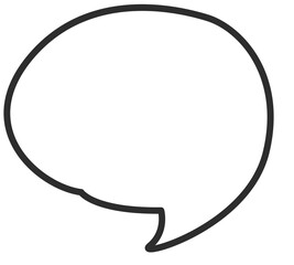 age box speech bubbles. Blank empty vector speech bubbles. Cartoon balloon word design.
