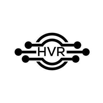 HVR letter logo. HVR best white background vector image. HVR Monogram logo design for entrepreneur and business.	
