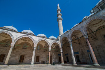 Fototapeta premium blue mosque SULTANAHMET istanbul mosque moschee camii minare minaret turkey oriental ottoman 