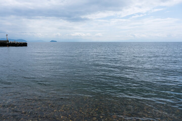日本一の面積を誇る琵琶湖の湖岸