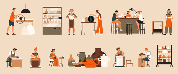 Pottery Studio Color Set