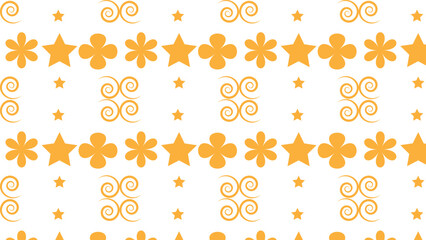 seamless pattern with fire