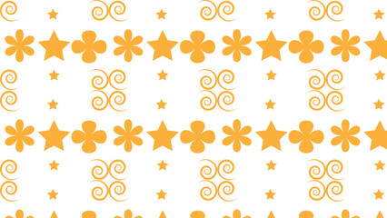 seamless pattern with fire