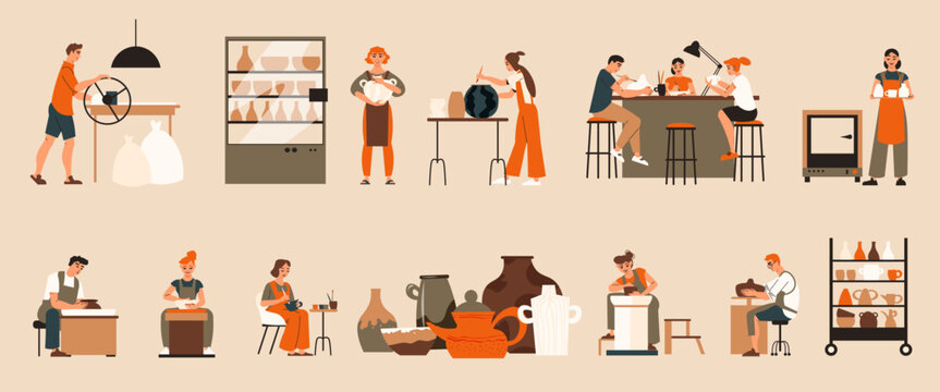 Pottery Studio Color Set