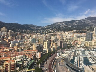 Obraz premium Monaco - Aussicht
