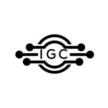 IGC letter logo. IGC best white background vector image. IGC Monogram logo design for entrepreneur and business.	
