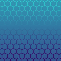 gradient blue purple hexagon pattern background