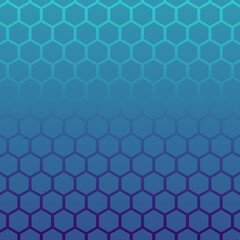 gradient blue purple hexagon pattern background