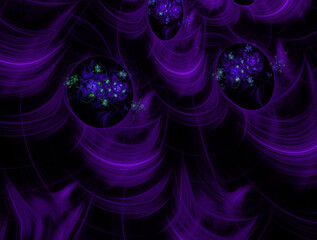 Imaginatory fractal abstract background Image