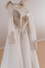 wedding dress detail