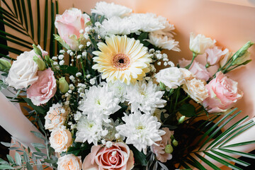 wedding bouquet of flowers