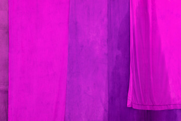 Colorful pink purple  cloths