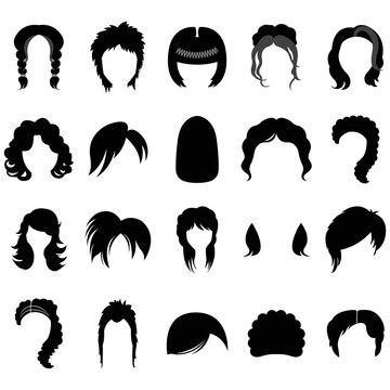 collection of women hair