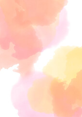 Pink colorful texture abstract watercolor background