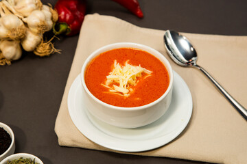 cheddar tomato soup