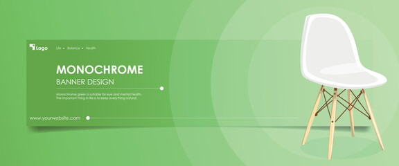 Monochrome Banner Design