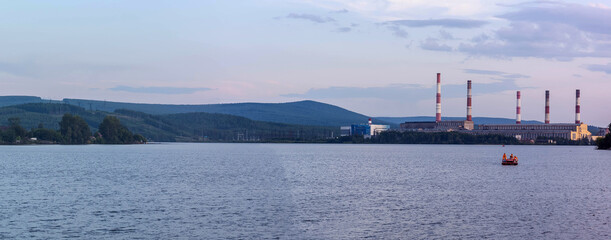 Verkhnetagilskaya GRES - power plant. August 2022
Верхнетагильская ГРЭС - электростанция. Август 2022 год. 