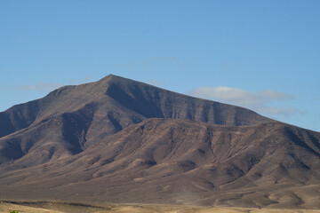 Fototapeta na wymiar Ajaches Mountain in Lanzarote