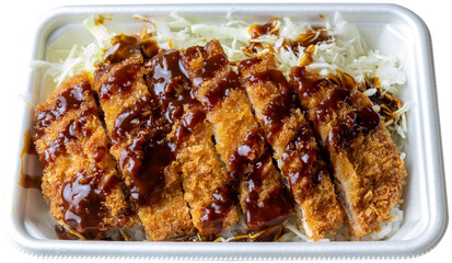 ソースとんかつ丼