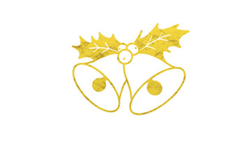 Golden Christmas Bells