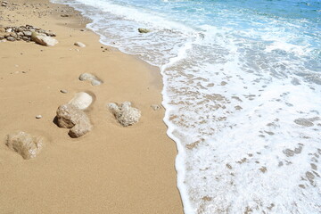 Pasjaca, the best beach in Europe 2019., near Dubrovnik travel destination, Adriatic sea, Croatia