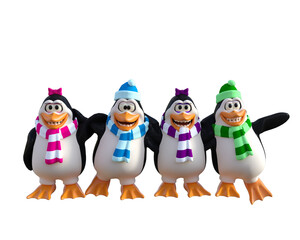 group of penguins