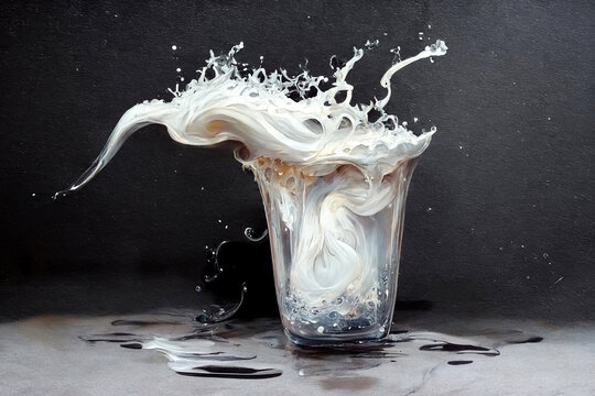 waves of spilled milk