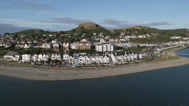 Town of Deganwy on Conwy Estuary, North Wales