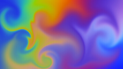 colorful paints in a circular motion, abstract background with vibrant colors