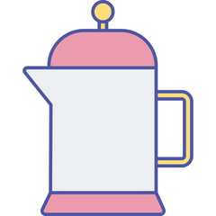 Kettle Isolated Vector icon which can easily modify or edit

