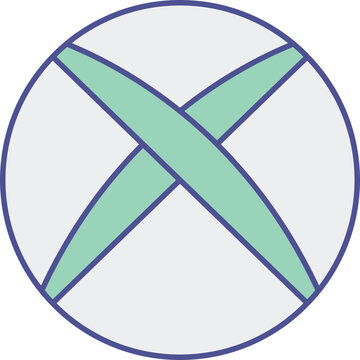 Xbox Isolated Vector Icon Which Can Easily Modify Or Edit

